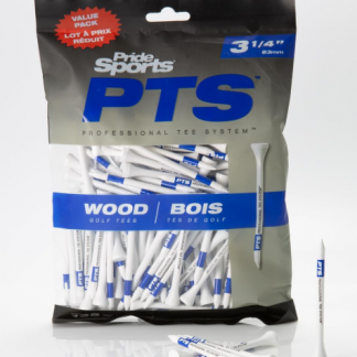 Wooden Golf Tees - 135 Count, 3-1/4 Inch Pro Length Plus